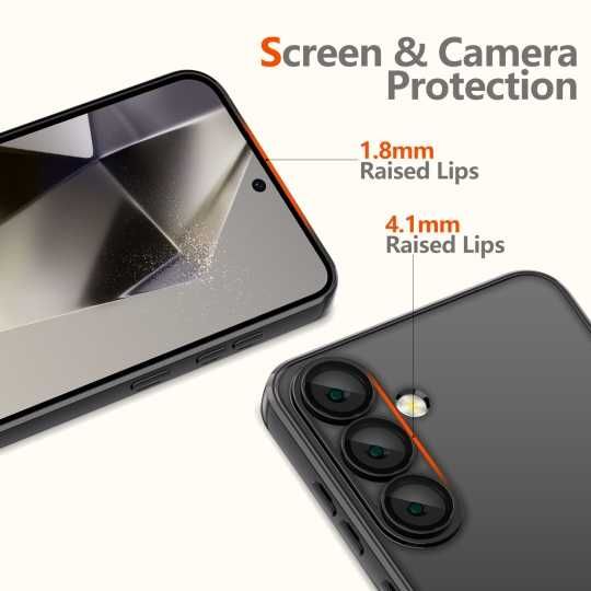 Plecki Tech-Protect czarne MagSafe do SAMSUNG S25 PLUS