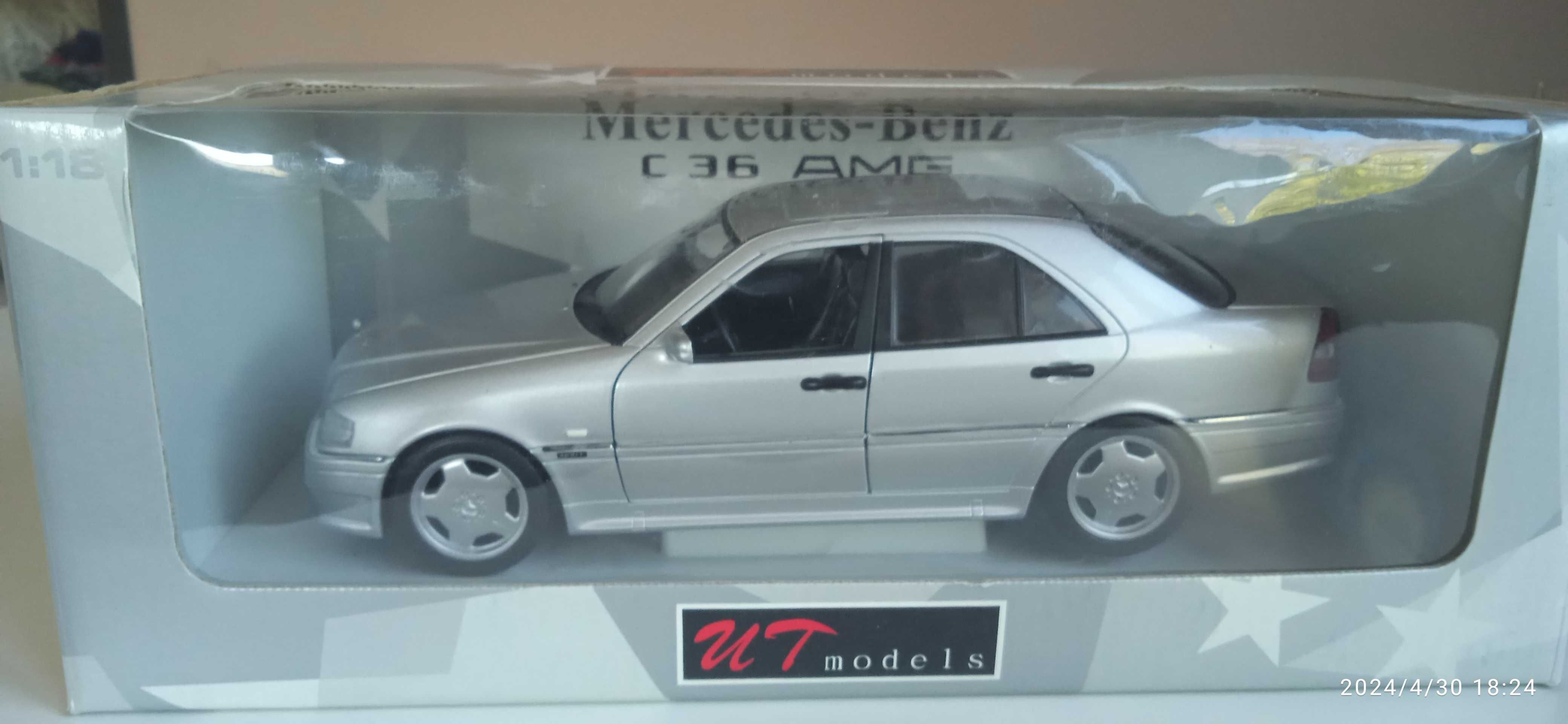 модели 1.18 Mercedes C36 AMG 1997 UT Models