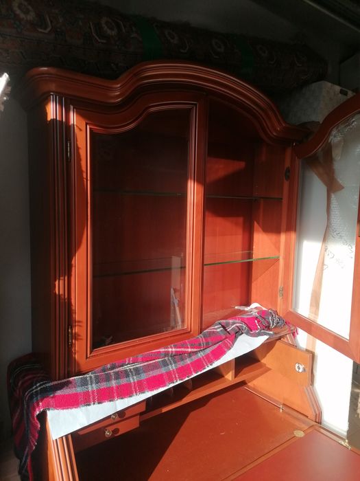 Witryna z sekretarz dwa części