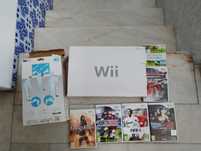 Wii com vários jogos