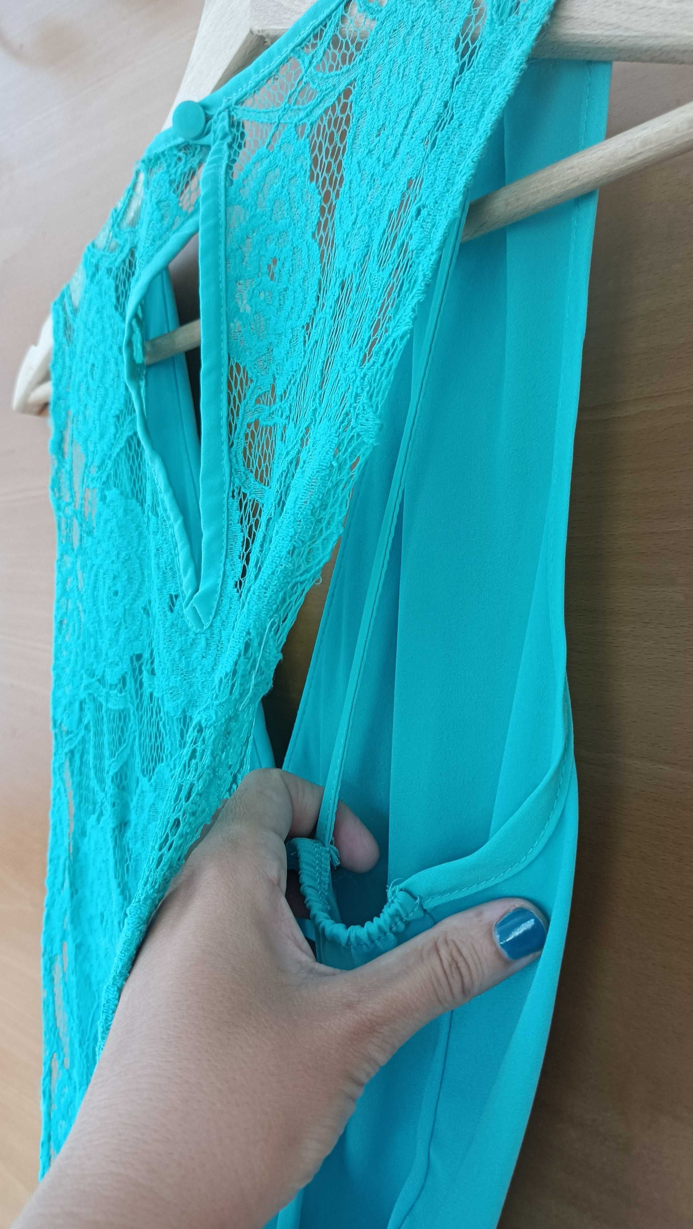 Macacão azul claro
