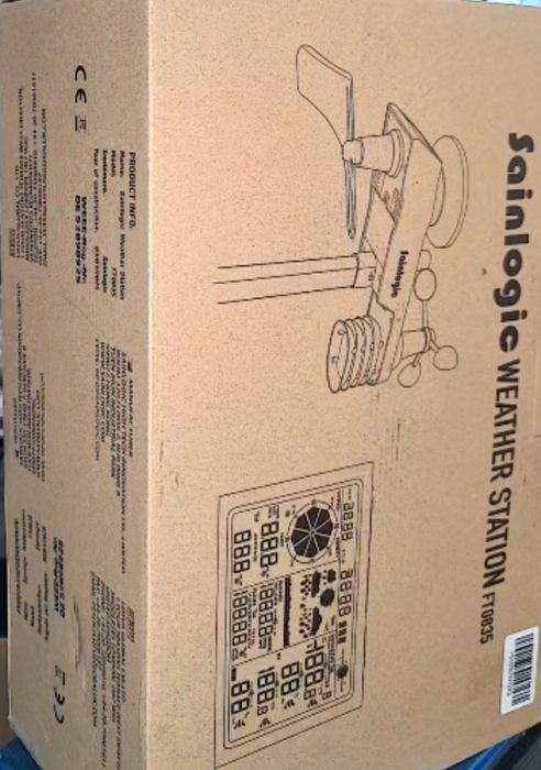 Профессиональная беспроводная метеостанция Sainlogic,метеостанция 7в1