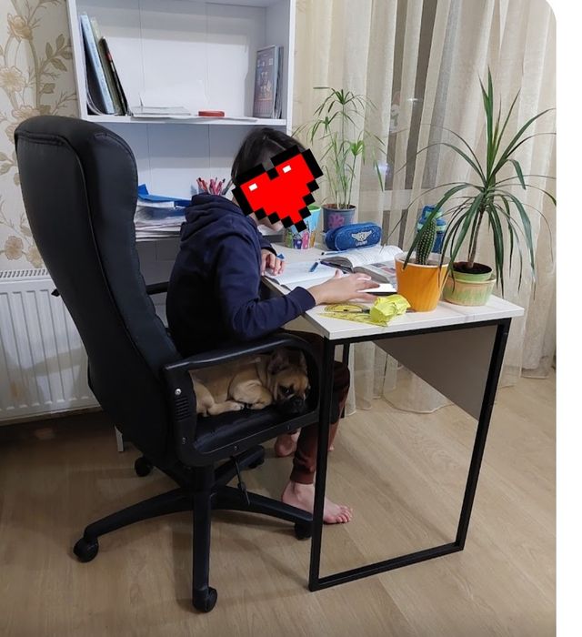 Стіл письмовий в стилі лофт, стіл офісний