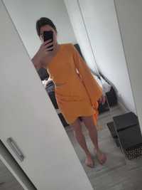 Pomarańczowa sukienka Asos