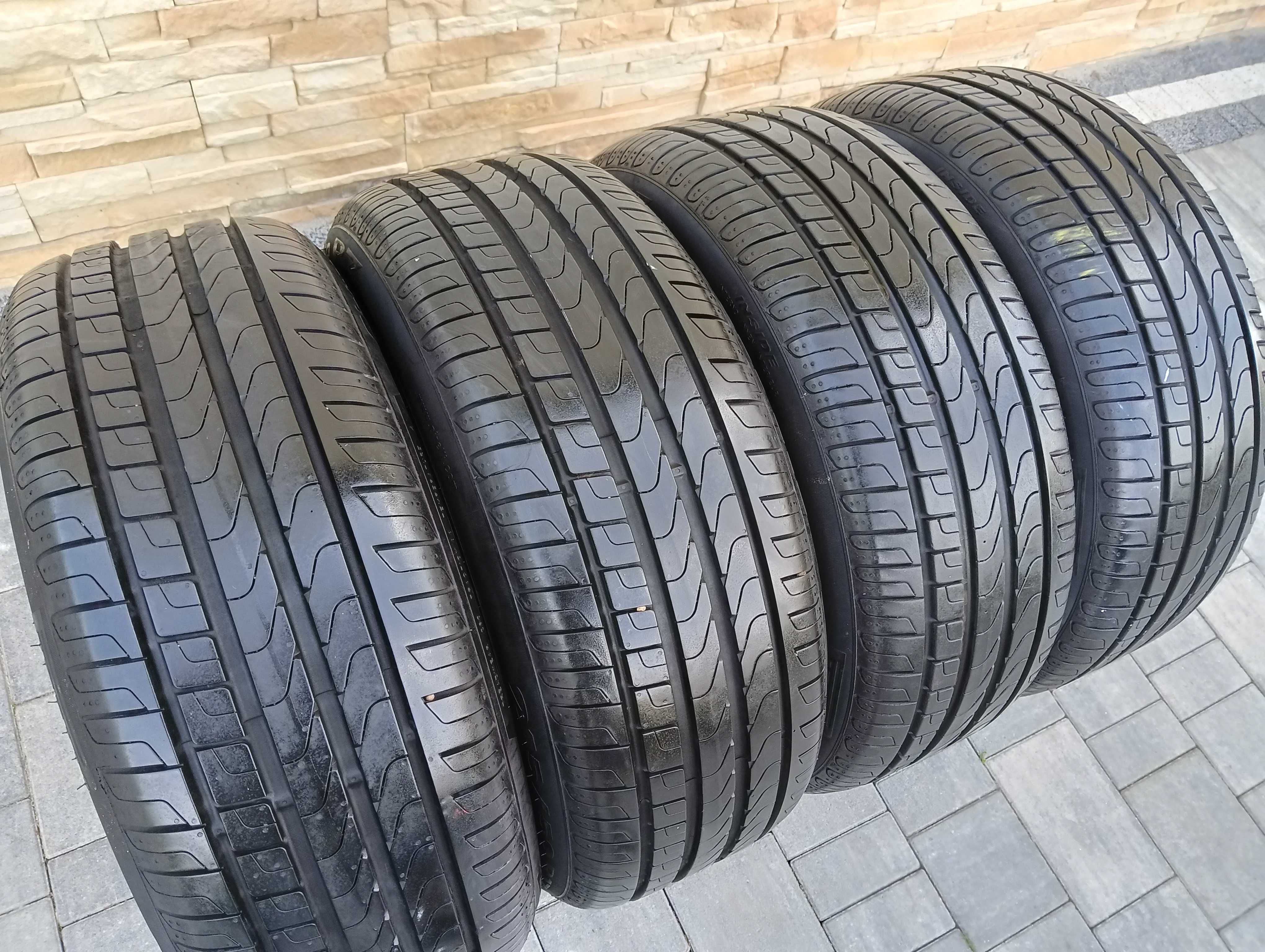 215/50R17   PIRELLI   ,  4 opony letnie  17  jak nowe  -8mm  ,