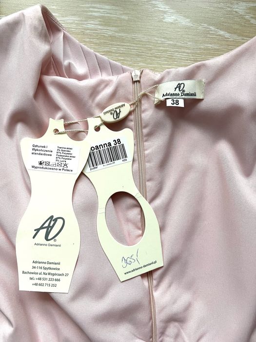 Sukienka długa suknia balowa na wesele na studniówkę Adrianno Damianii