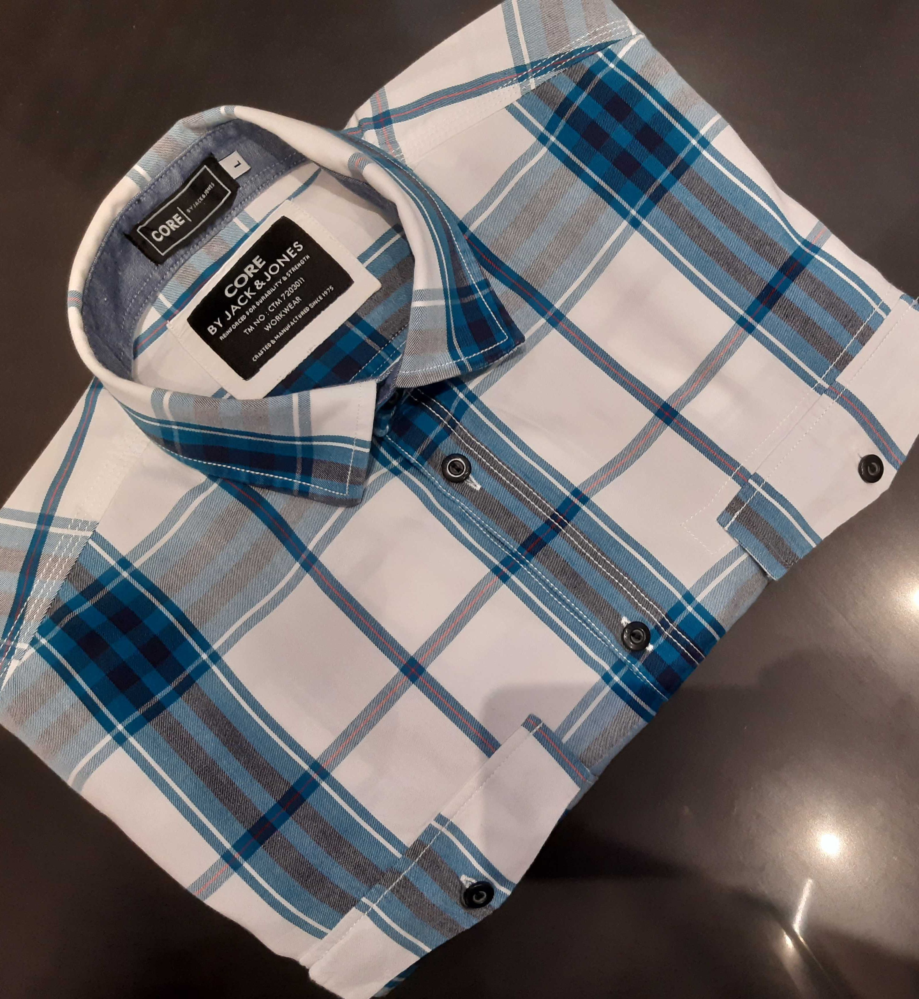 Świetna bawełniana sportowa koszula Core By Jack & Jones, L