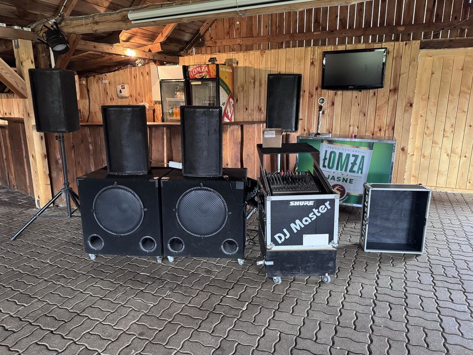 Nagłośnienie Pol Audio; jolly roger. Zestaw dla dj