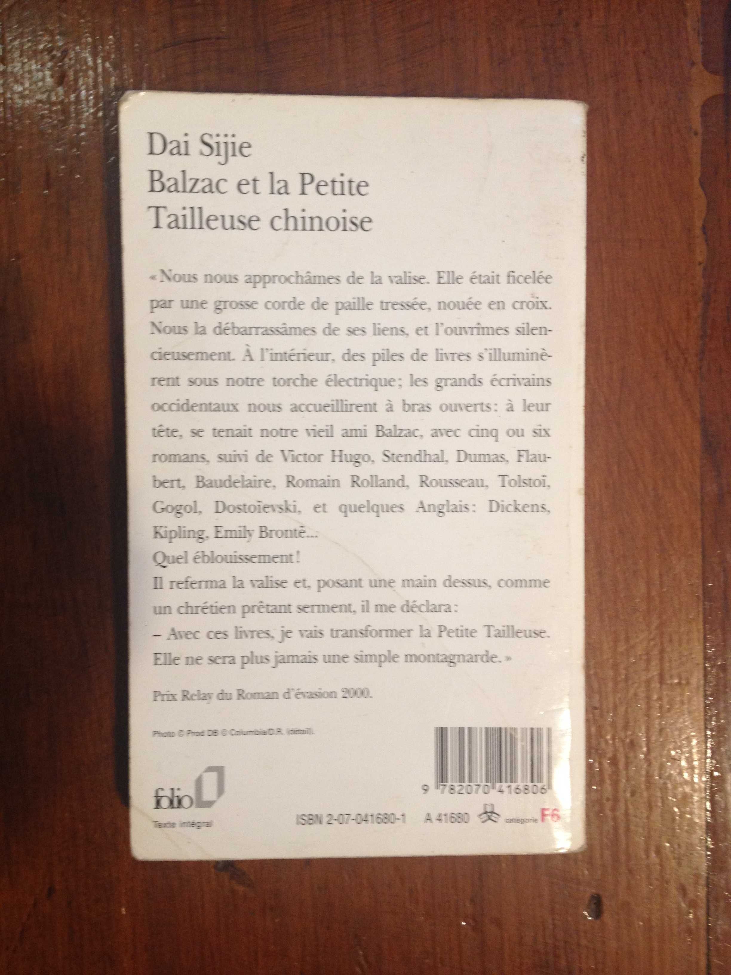 Dai Sijie - Balzac et la petite tailleuse chinoise
