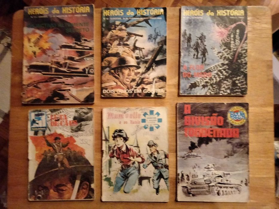 30 revistas variadas (guerra)