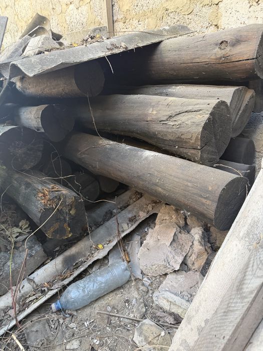 Продам дубові та соснові 5м балки, брус для будівництва