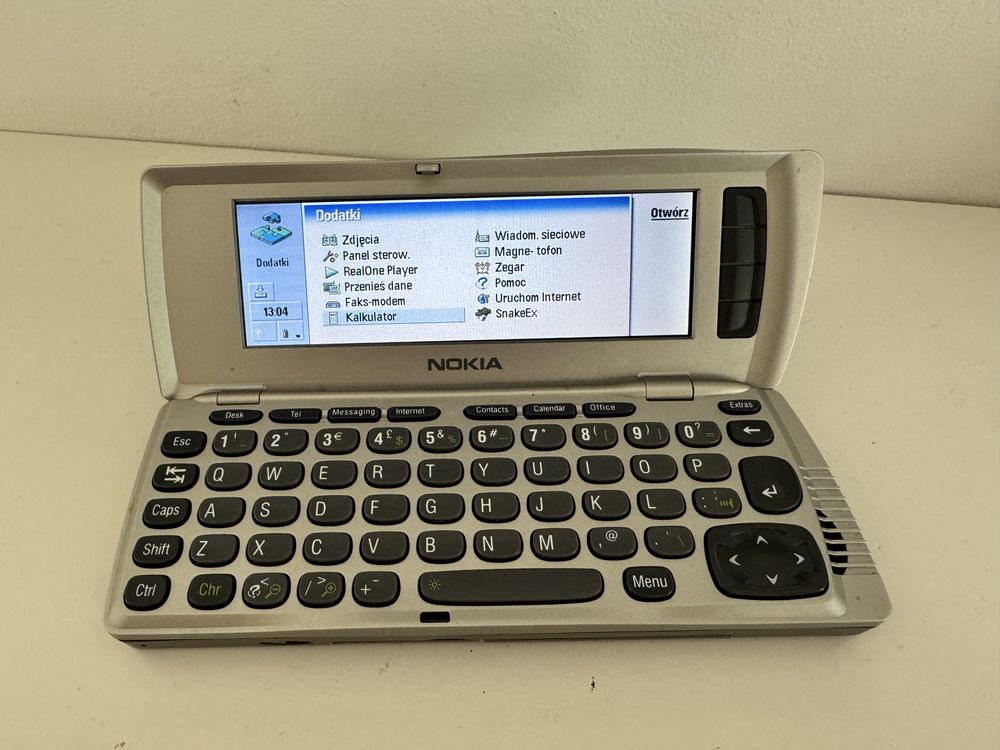 Nokia Communicator 9210 super stan, zestaw głośnomówiący,ładowarki.