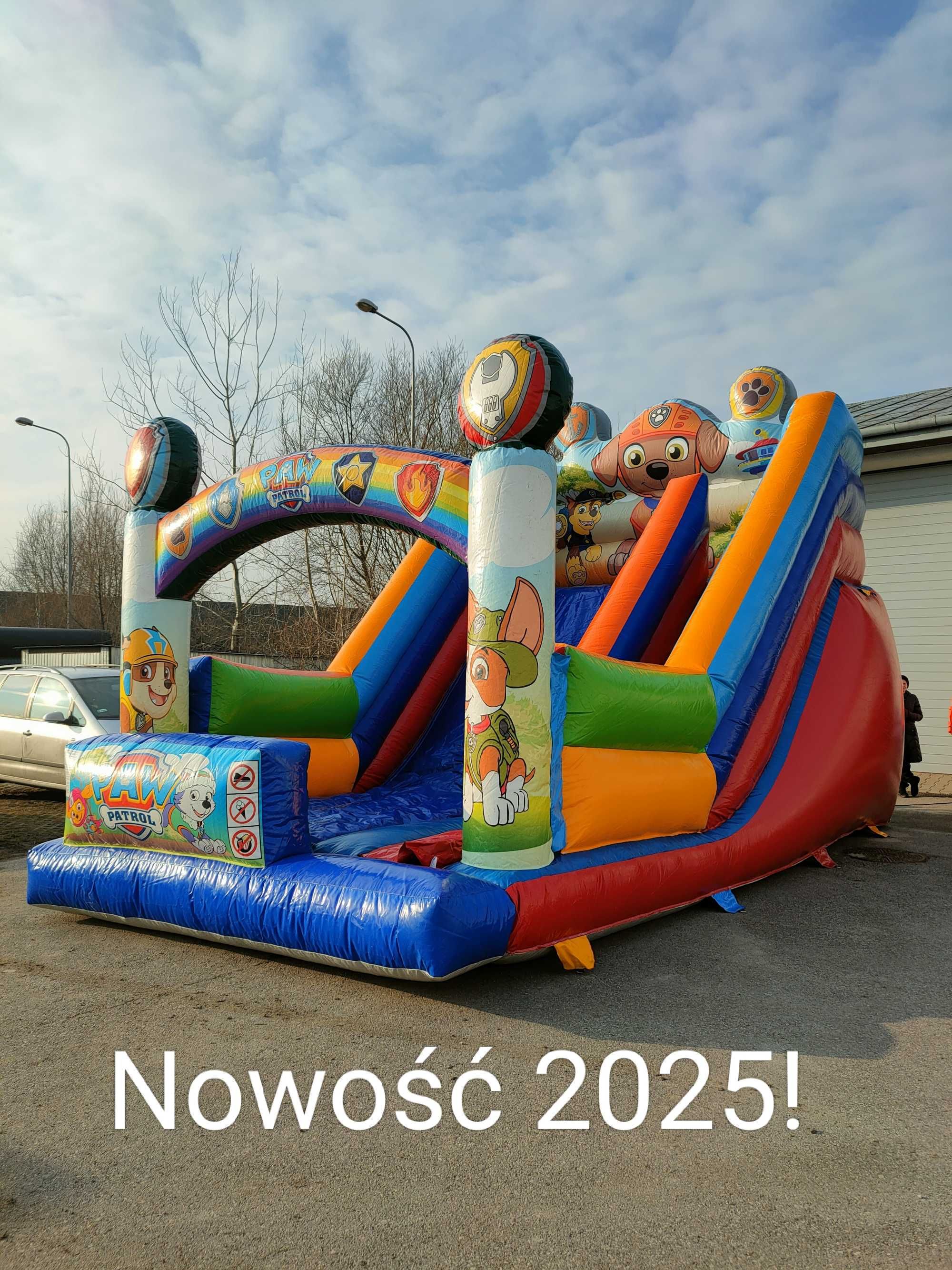 Dmuchana zjeżdżalnia dla dzieci / Basen z piłeczkami / Wynajem+DODATEK