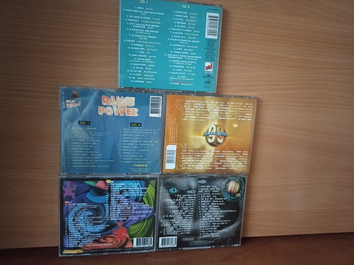 CD coleção dance - 6 CDs duplos