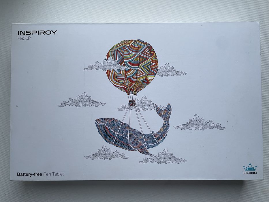 Графічний планшет Huion Inspiroy H950Р+рукавиця