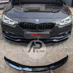 BMW F30 F31 Lip Lamina Frontal Mperformance preto brilhante