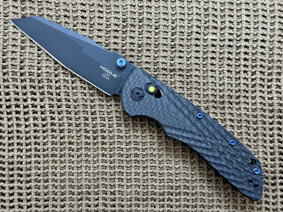 Ніж Hogue Deka Collector Series Carbon Wharncliffe CPM 20CV 24298-LIM