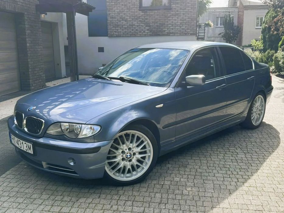 BMW Seria 3 BMW E46 330i stahlblau metallic, włoski rynek, sedan, tył napęd