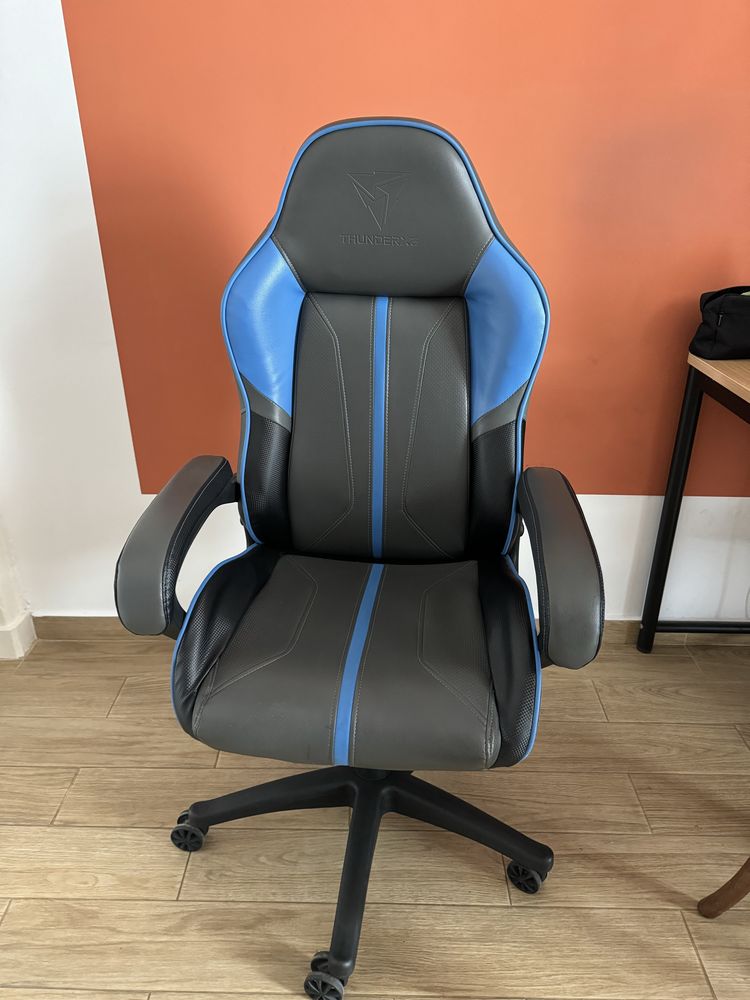 Cadeira Gaming ThunderX3 BC1 - Cinzento/Azul