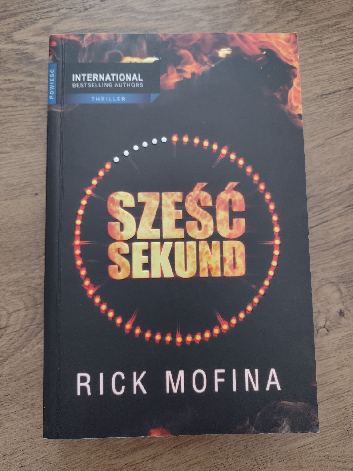 Książka triller Sześć sekund Rick Mofina