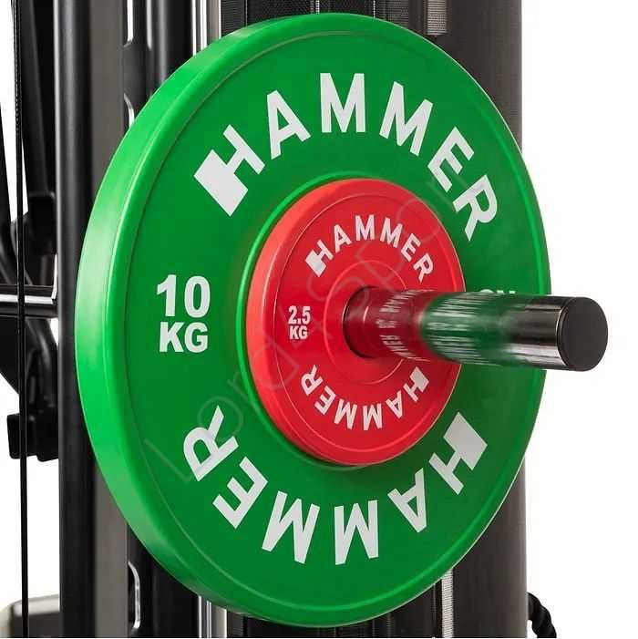 Obciążenia bumperowe HAMMER wagi od 2,5kg do 25kg.