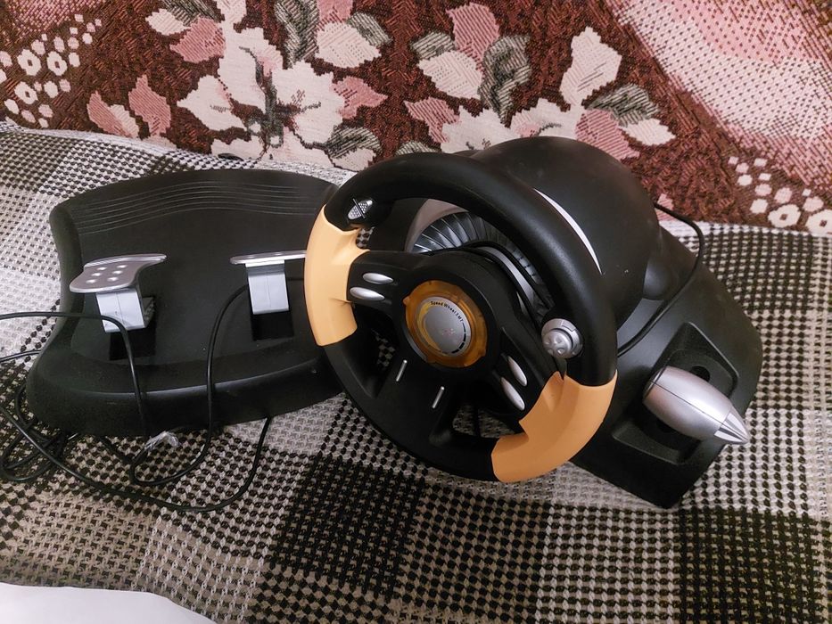 Руль с педалями для пк