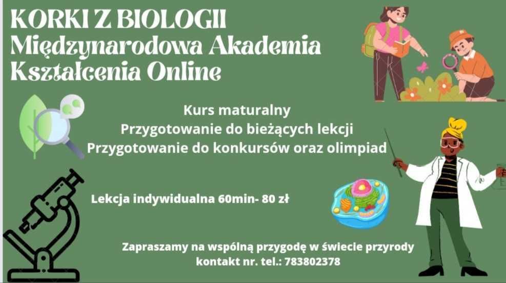 Korepetycje z Biologi