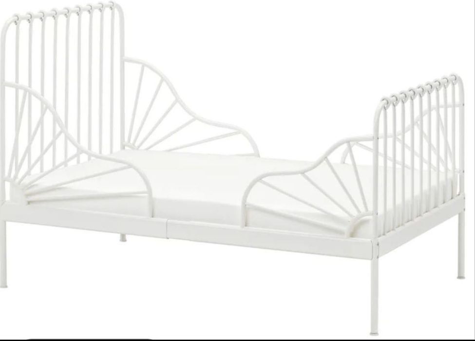 Ikea Minnem rama plus stelaż pod materac