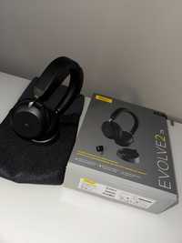 Nowe Słuchawki Jabra Evolve2 75 bezprzewodowe bluetooth/adapter
