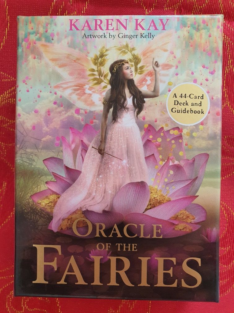 Karty Wróżek Oracle of th Fairies Duże Oryginal Wróżki Wyrocznia Magia