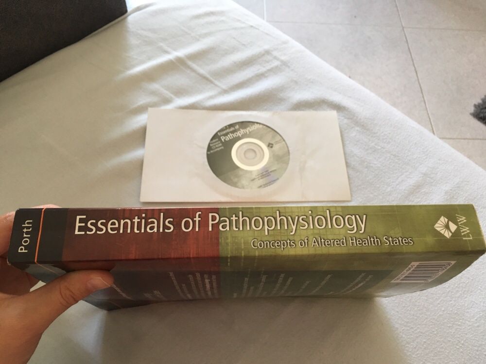 Vendo livro "Essentials of Pathophysiology", Porth