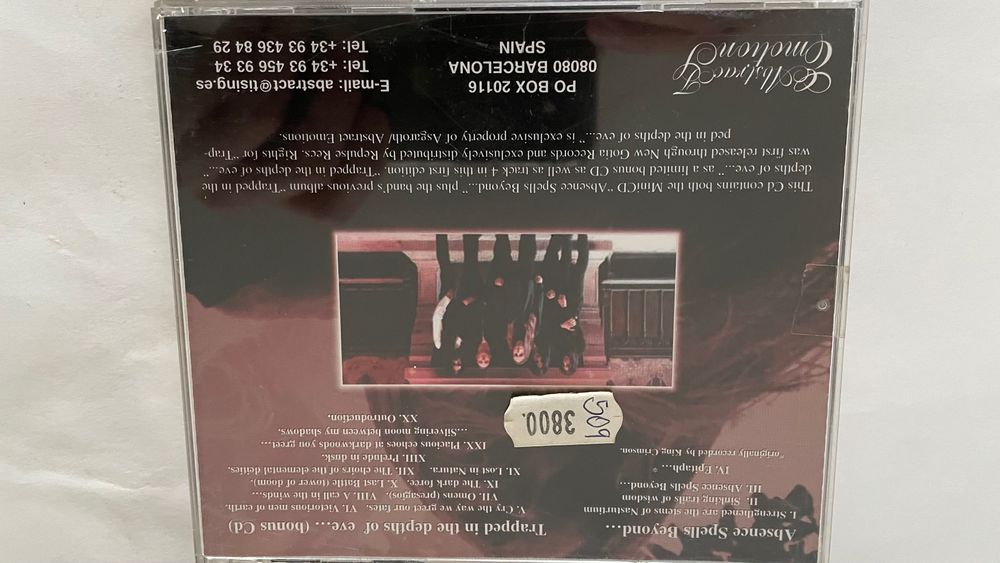 Asgaroth ‎– Absence Spells Beyond - cd