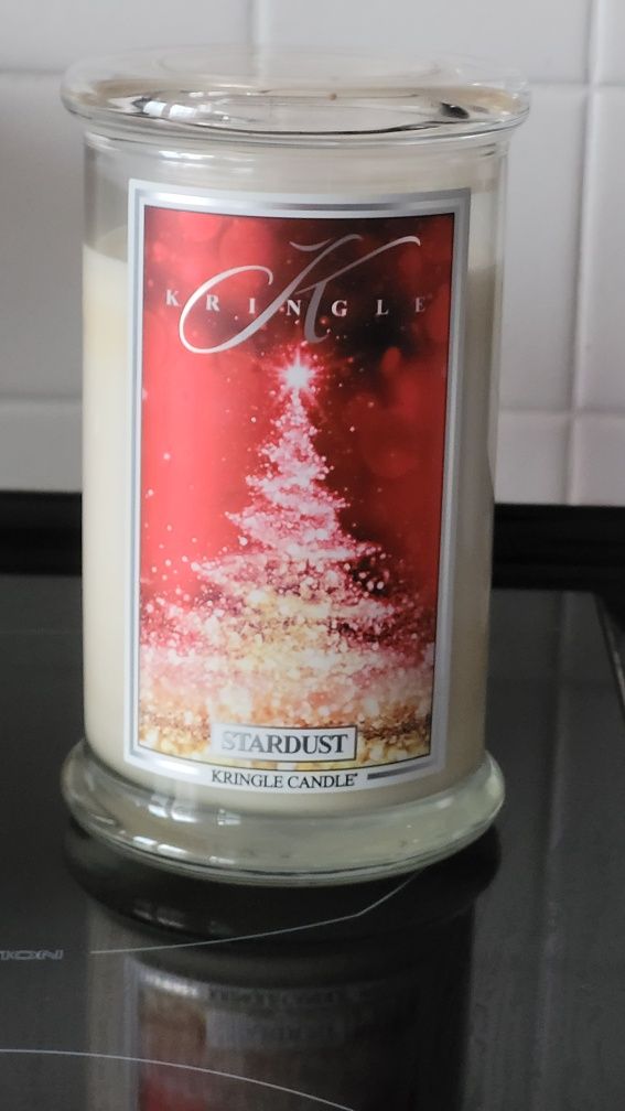 Kringle Candle Stardust 624g świeca zapachowa duza 
duża świeca zapach
