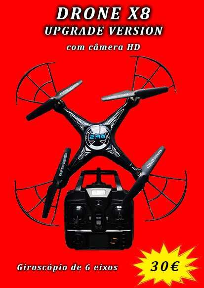 Drone X8 com câmera HD