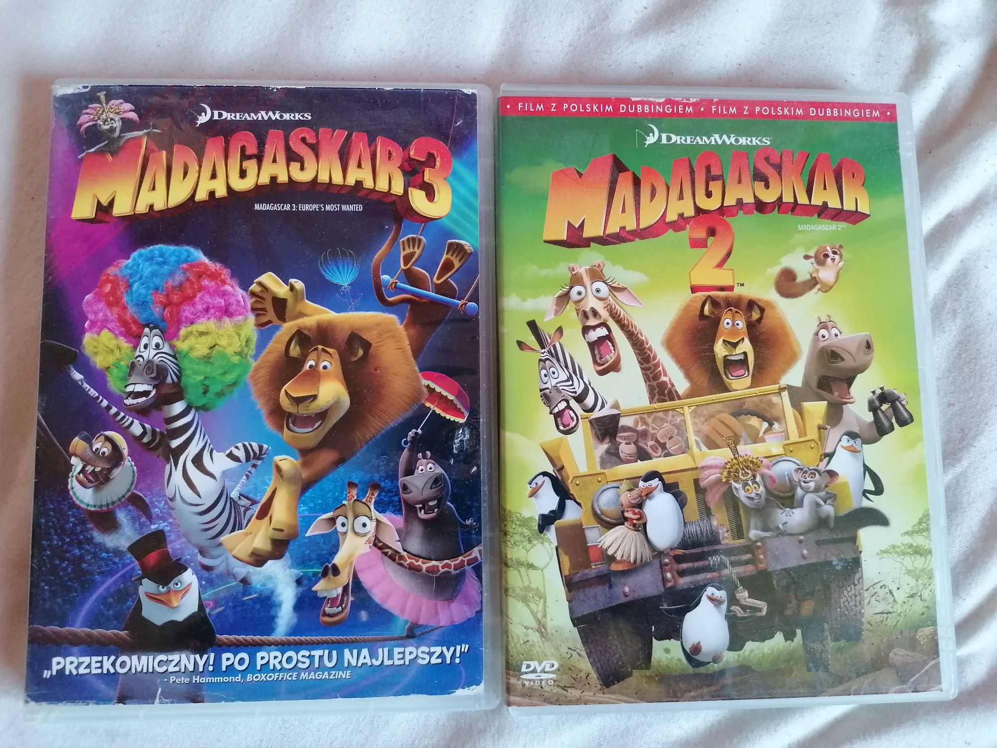 Madagaskar DVD część 2 i 3