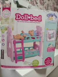 Ліжко для ляльок двохярусне