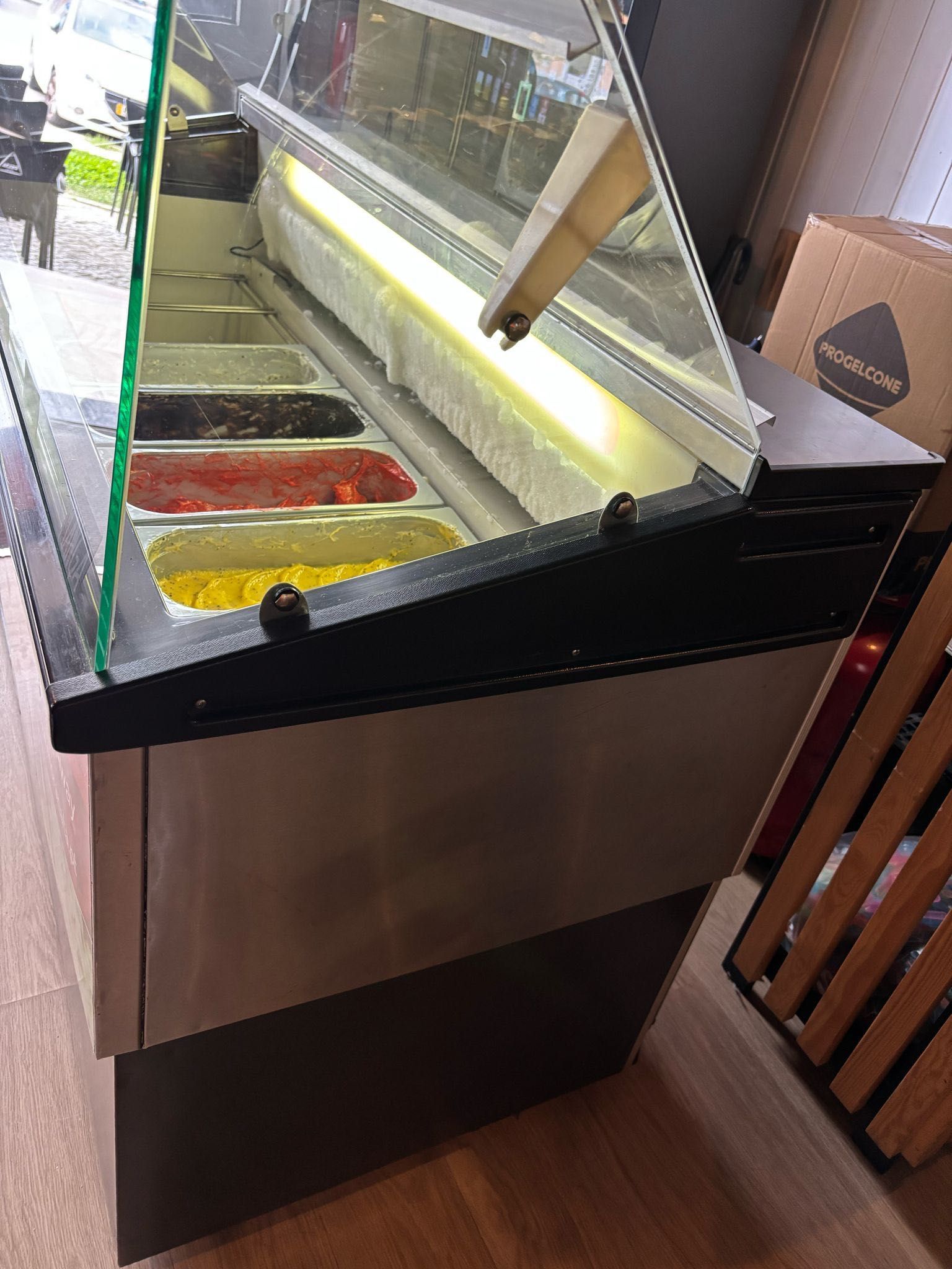 Balcão para gelado