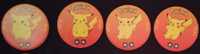 Tazos Pokémon Pikachu Tomy