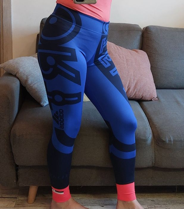 Damskie sportowe legginsy  firmy Adidas rozmiar XS (34)
