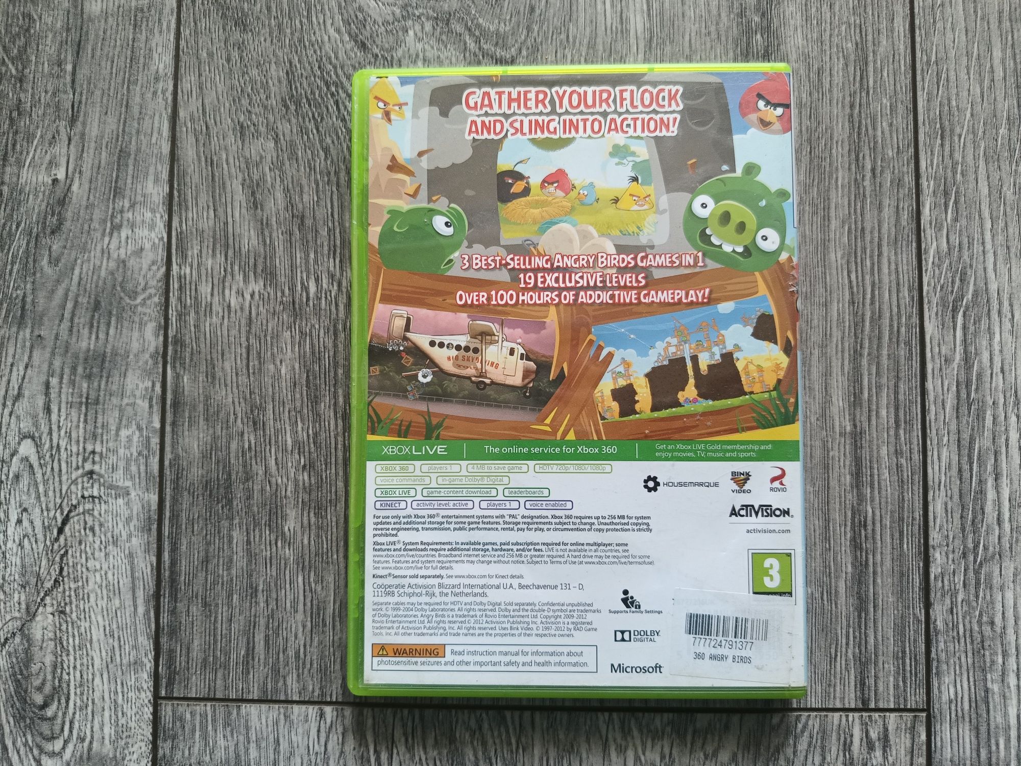 Gra Xbox 360 Angry Birds Trilogy