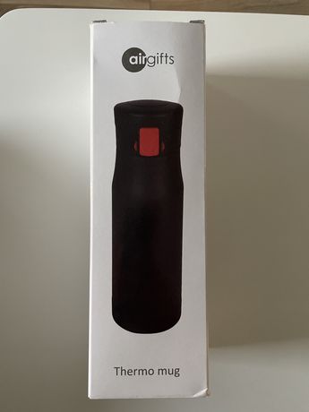 Kubek termiczny czarny Air Gifts 550 ml