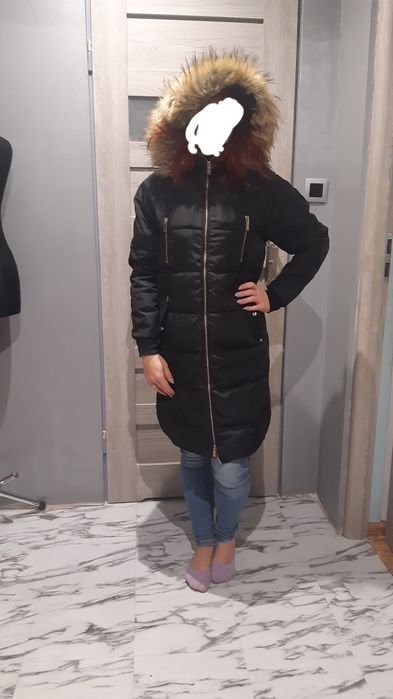 kurtka długa zimowa