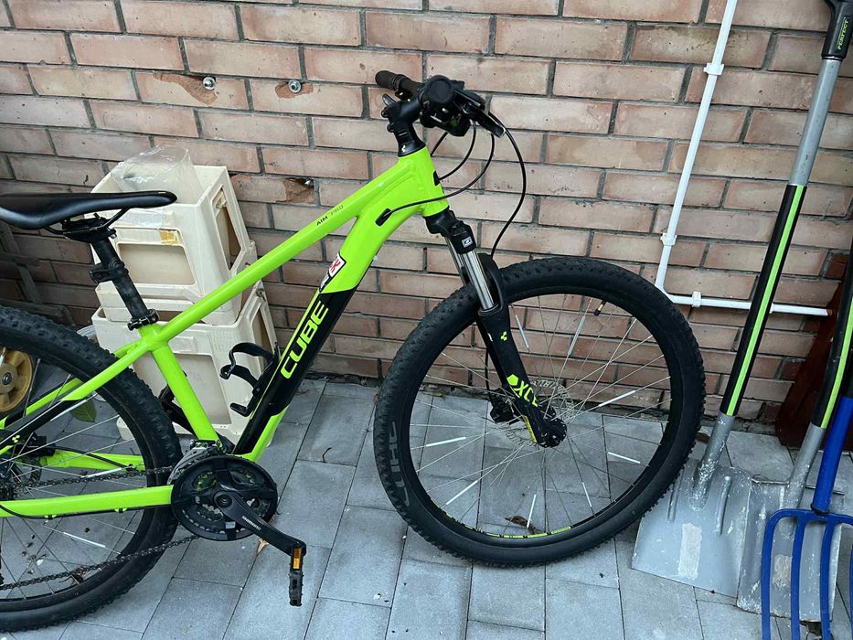 Rower MTB zielony cube