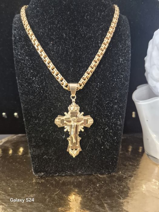 Srebne Pozłacane zawieszki 14 karatowym złotem