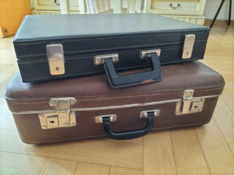 Ретро чемодан-дипломати, валізи