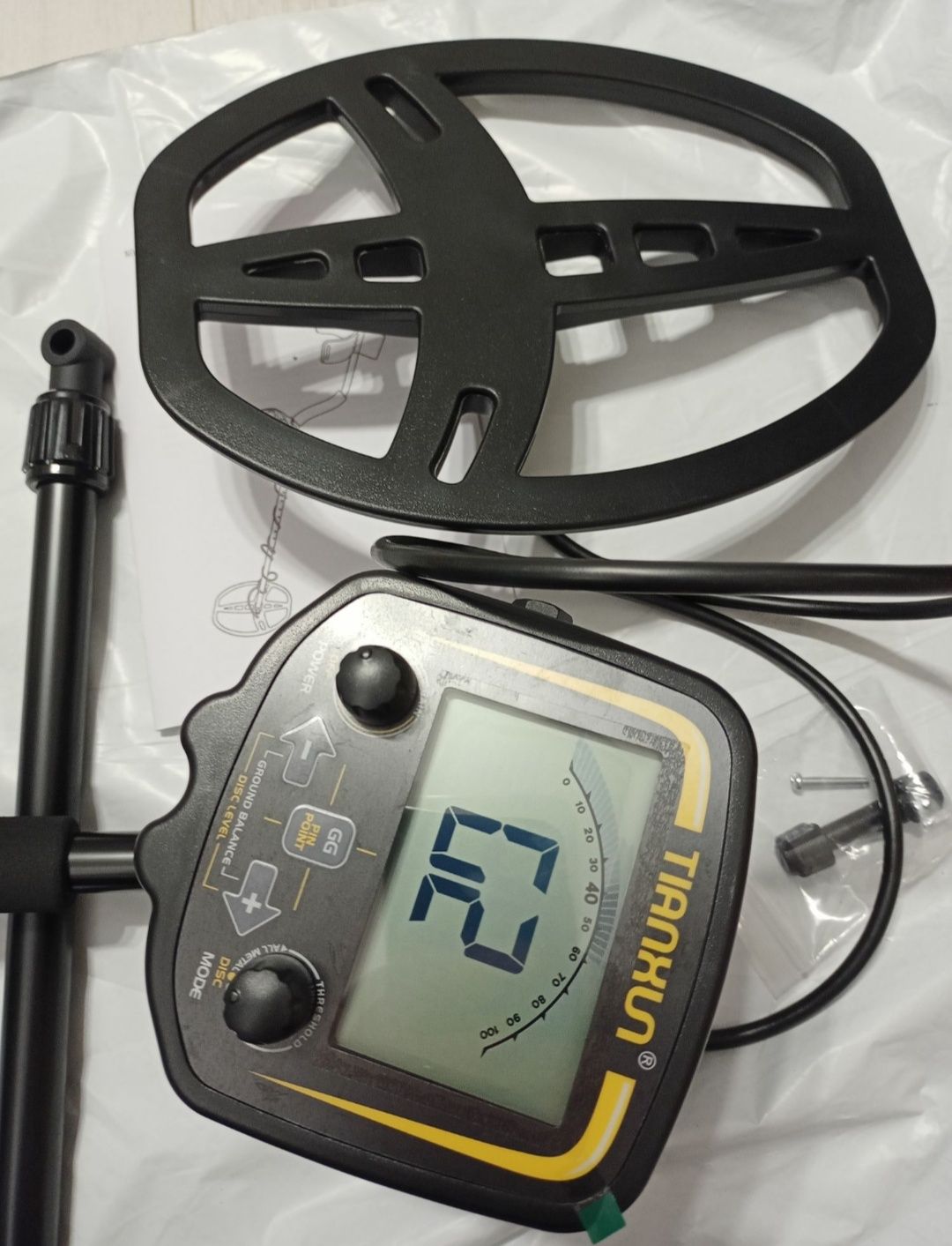 Wykrywacz metali tianxun TX805 detektor TX-850 G2 gratis pointer