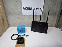АКЦІЯ 1+1! Роутер ASUS RT-AC86U + Amazon Echo Buds 2 у ПОДАРУНОК