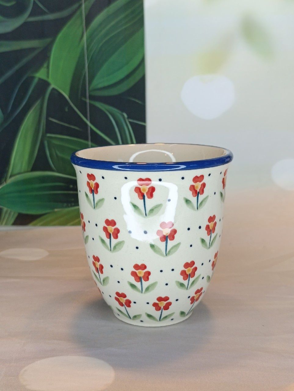 Kubek ceramiczny Mars Bolesławiec 500ml ceramika Bolesławiec