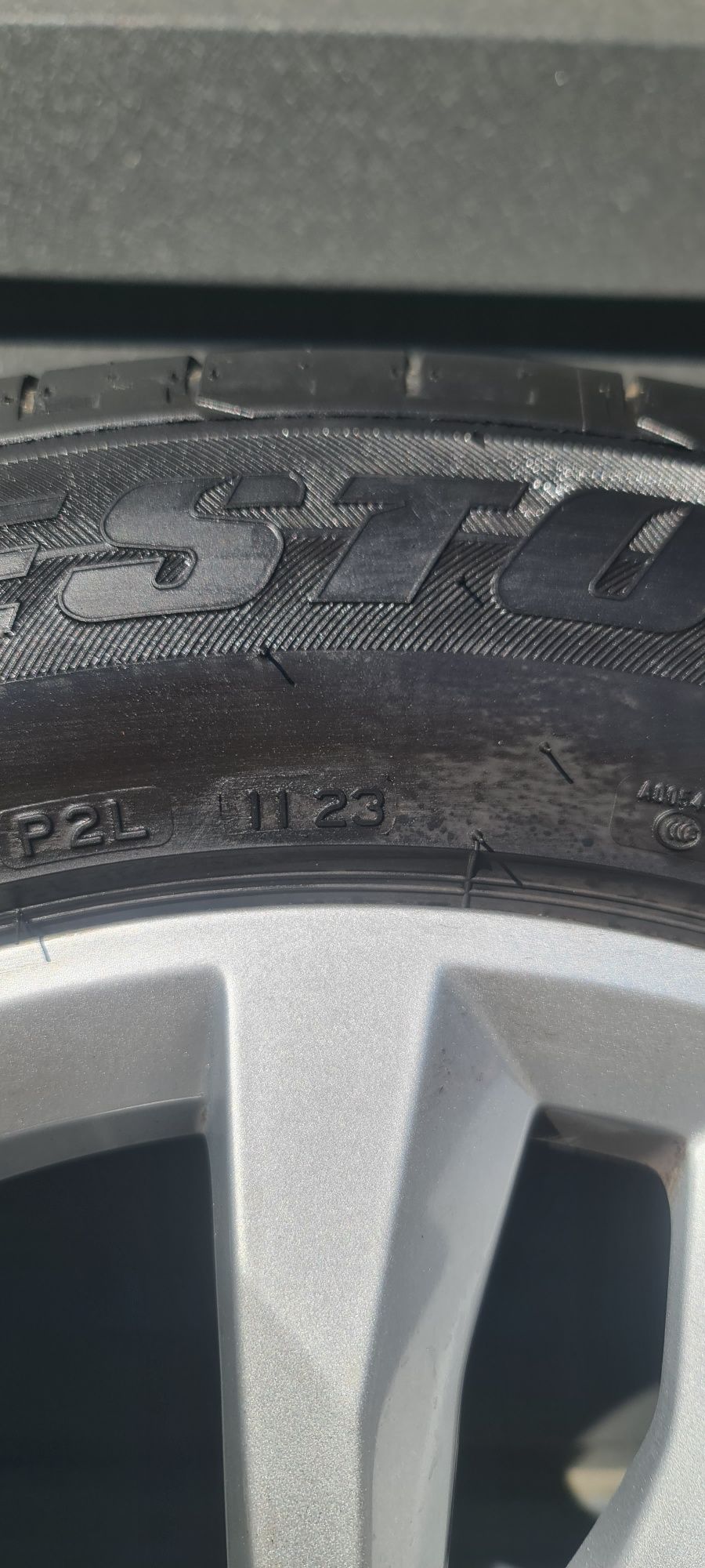 Шини Bridgestone  R19 255/55 + диски R19 Audi