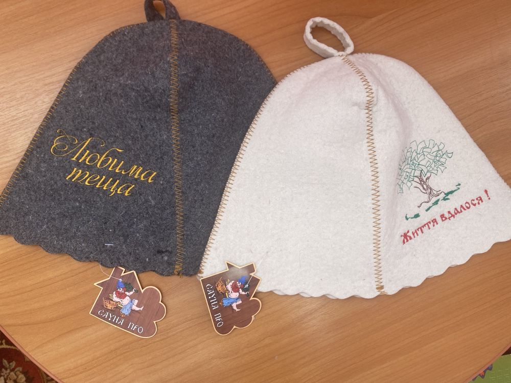 Банные шапки
